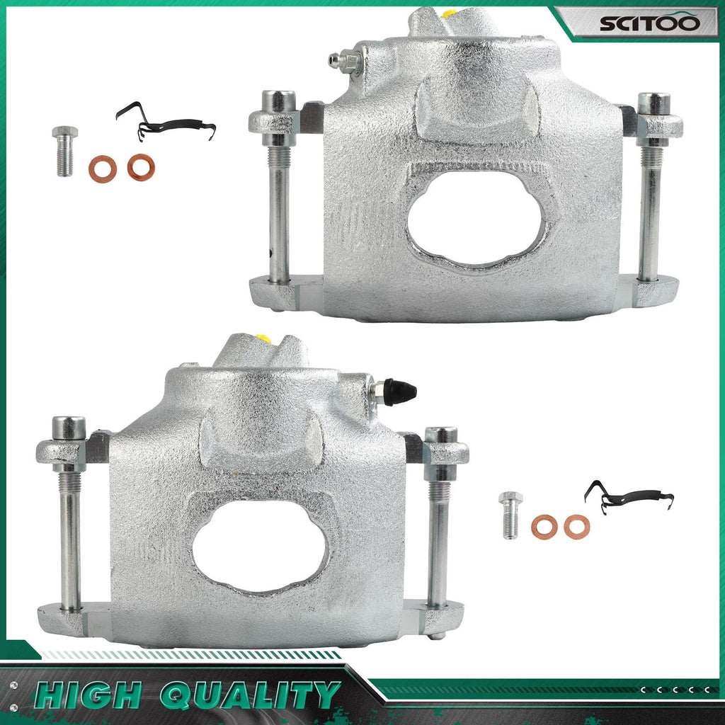 Front Pair Brake Calipers for Chevrolet Malibu Monte Carlo El Camino (1973–1976)