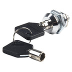 Cam Lock for Drawer Cupboard and Tool Cabinet (2 Keys Included)
