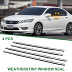 Set of 4 Weatherstrip Window Seal No.72450SV4013 for Honda Accord (1996–1997)