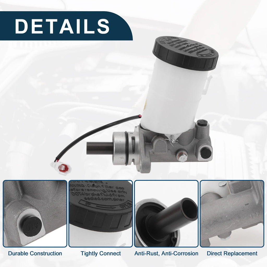 Brake Master Cylinder with Reservoir No. 5110065D30 for Suzuki Grand Vitara (1999–2005)