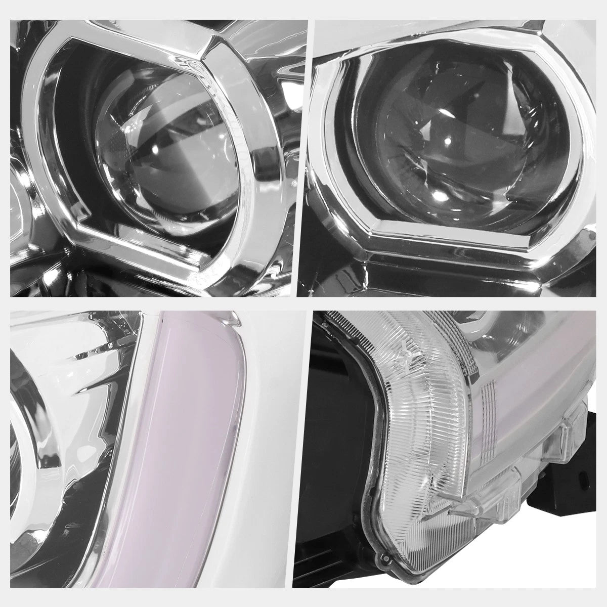 Switchback LED DRL Dual Projector Headlights for Ford Ranger (2019–2022)