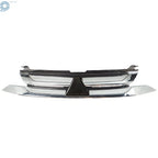 Front Bumper Upper Grille for Mitsubishi Outlander (2016-2018) Chrome/Black