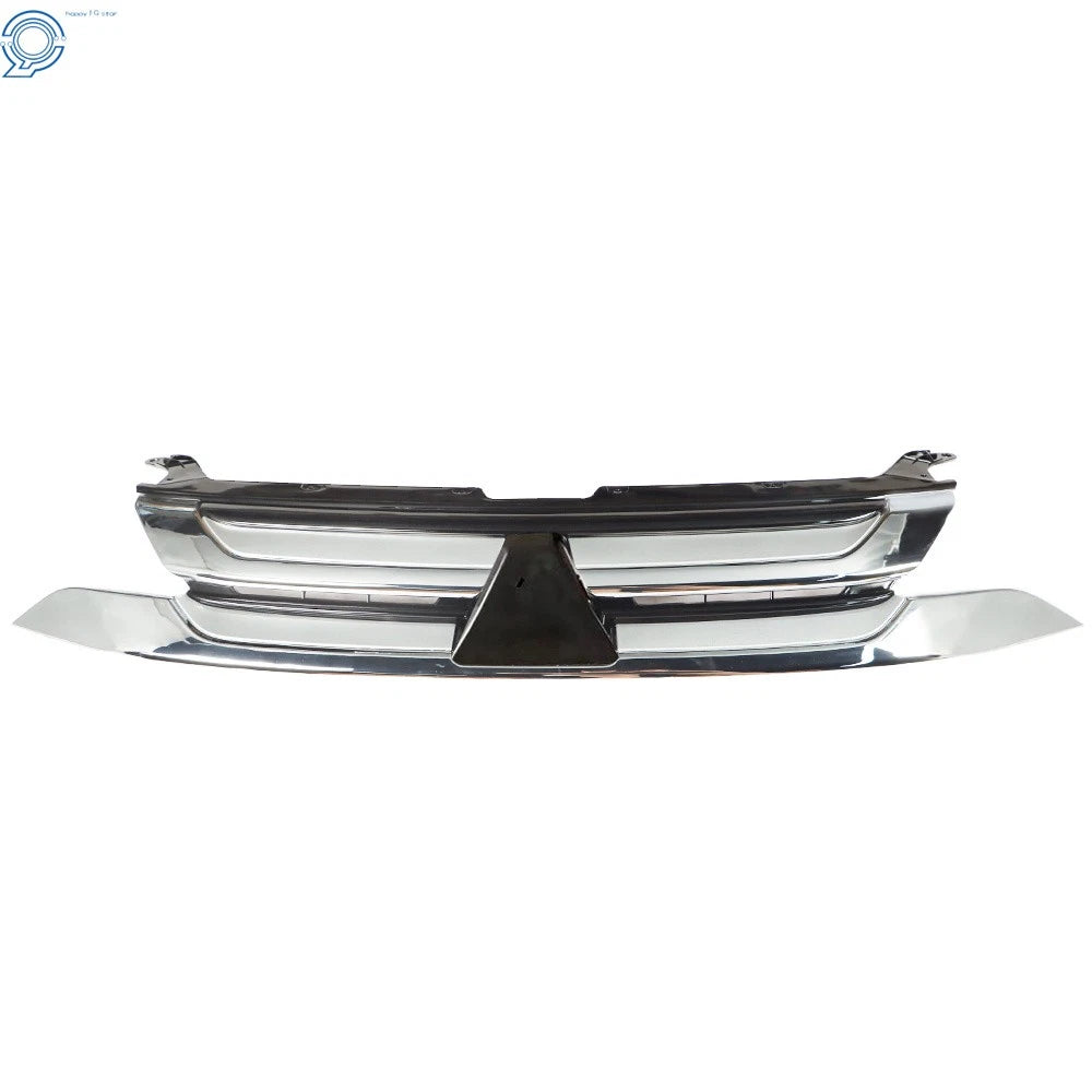 Front Bumper Upper Grille for Mitsubishi Outlander (2016-2018) Chrome/Black