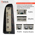 Front Window Switch Left for Chevy Silverado GMC Sierra (2003–2007)