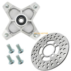 Front Wheel Hub & Brake Disc Rotor Assy for Yamaha Banshee 350 (1990–2006)