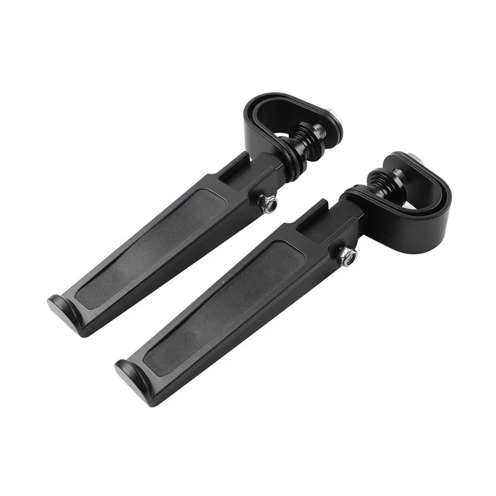 1" 1-1/4" Crash Bar U-Clamp Footpeg Foot Rests for Harley