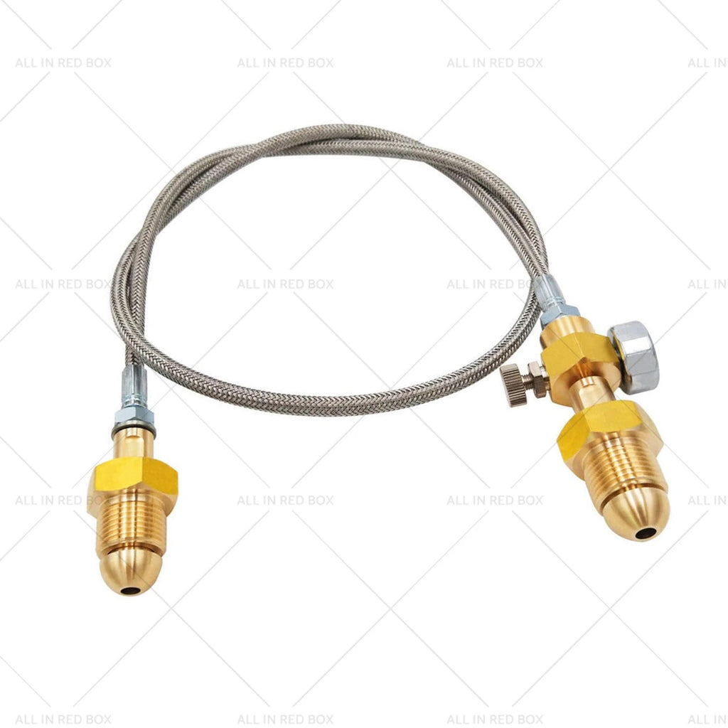 Refill Station Transfer Adaptor Hose for BS 341 No. 3 Argon Cylinder