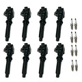 6X Ignition Coil & Spark Plug for Land Rover Range Rover Sport (2014–2019)