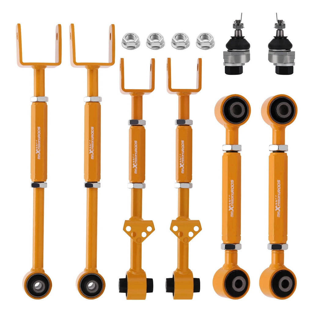 Rear Camber Control Arms Kit for Honda Accord (2008-2017) + Ball Joint
