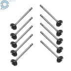 Set of 10 Intake Valves for Volvo C30/70 V50/70 S40/60/70/80 XC70 (2006–2013)