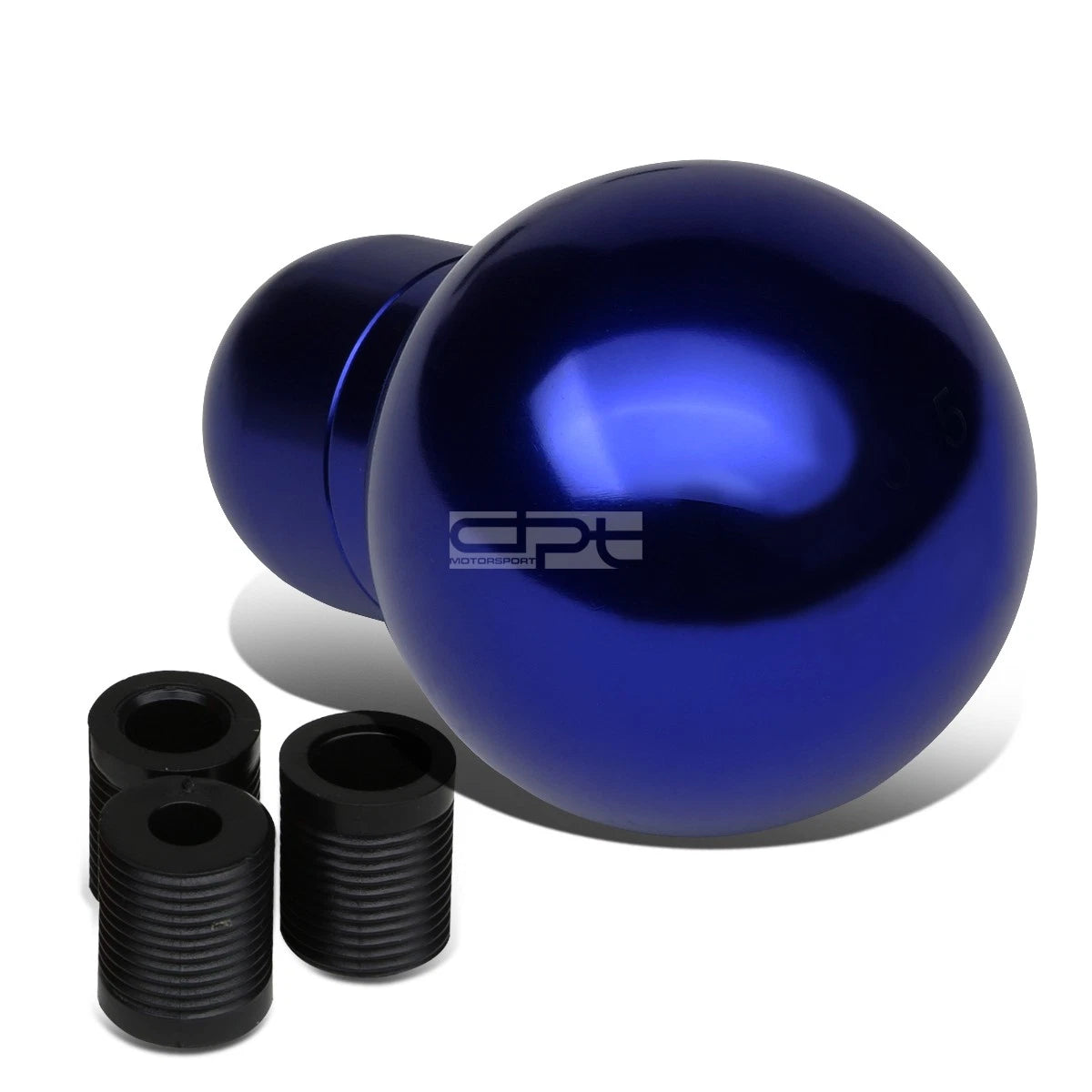 Blue Billet Aluminum Short Shift Knob for M8/M10/M12 Manual Transmission