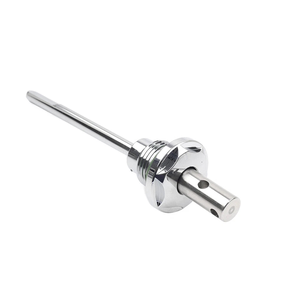 Pick-Proof Transmission Oil Dipstick for Harley Dyna Softail Touring (Chrome)
