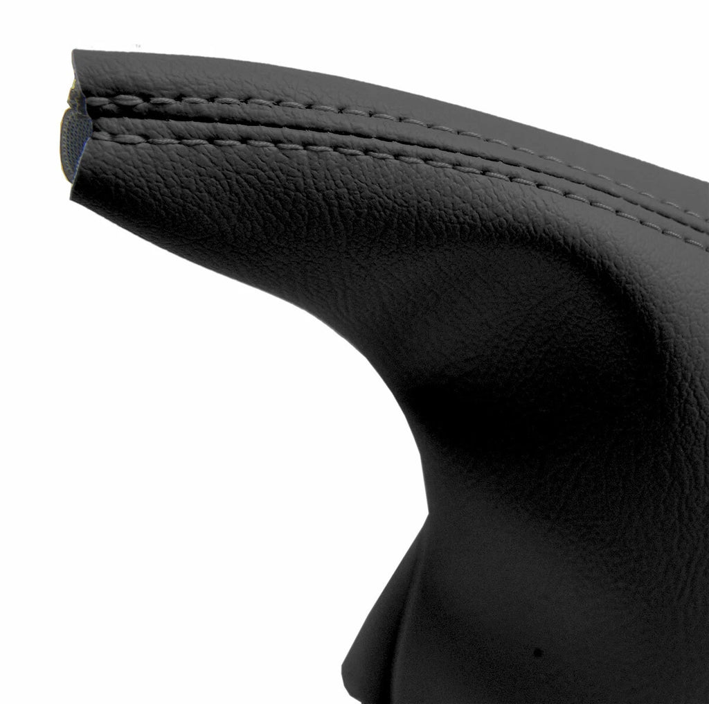Leather Emergency Brake Boot Cover for BMW E30 (1984–1991) Black