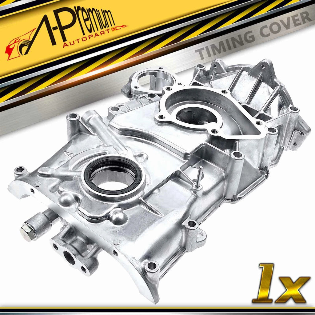 Engine Timing Chain Cover with Oil Pump for Nissan 240SX (1991–1994)