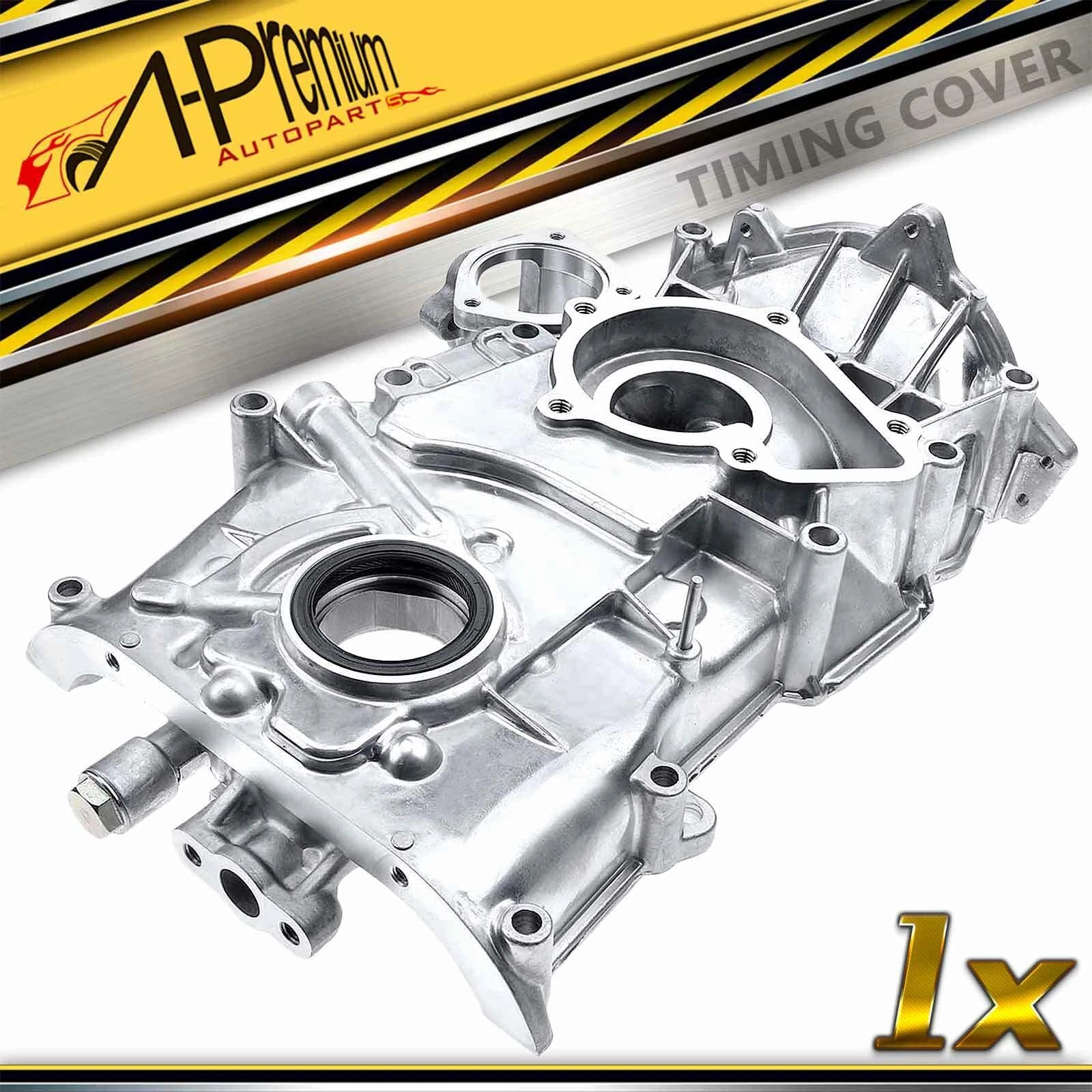 Engine Timing Chain Cover with Oil Pump for Nissan 240SX (1991–1994)