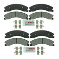 Bosch Blue Ceramic Disc Brake Pad Kit for Silverado Sierra 2500 3500 (2007–2019)