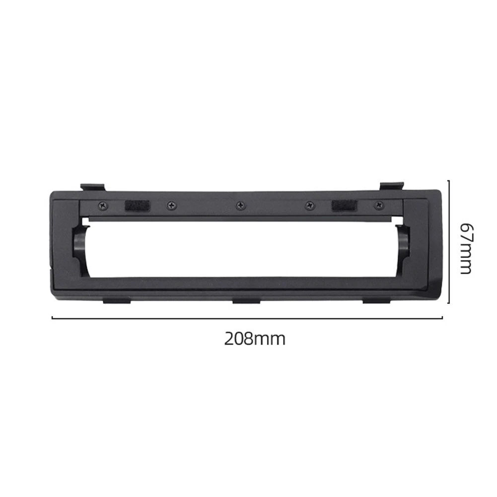 Black Plastic Brush Cover for Mijia 5c OV42CN Robot Vacuum (2017–2023)