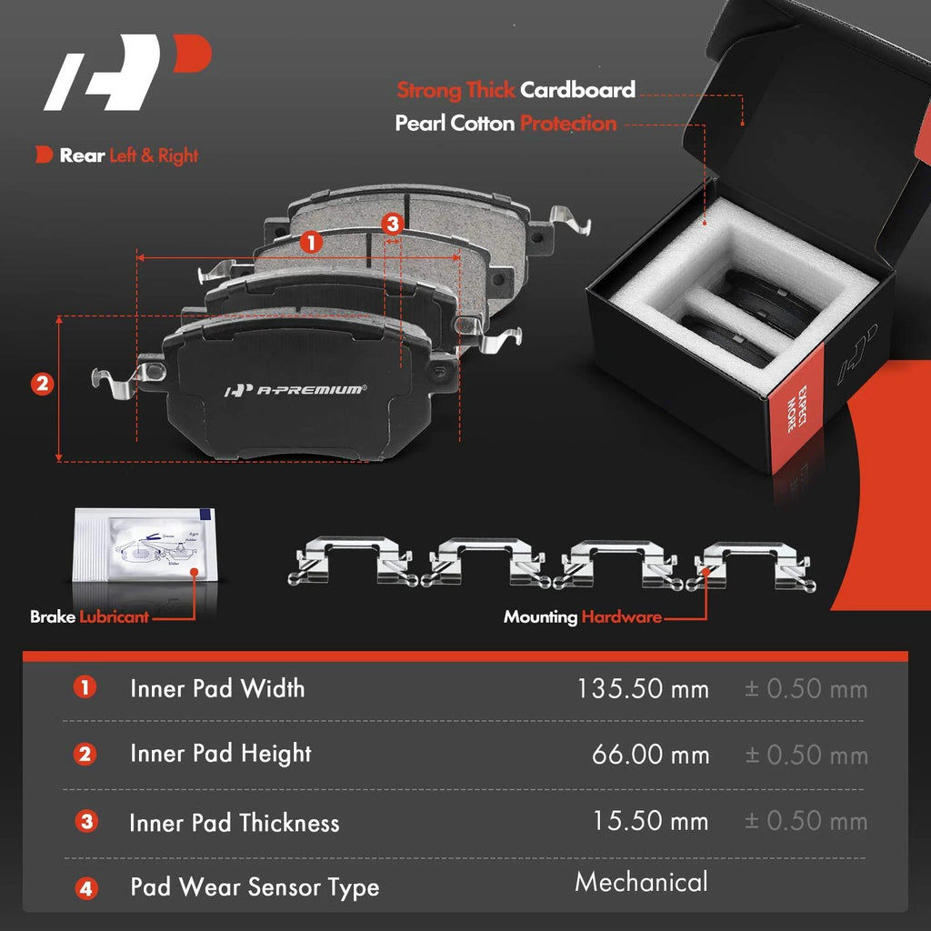 Disc Rotors & Brake Pads Set for Nissan Murano (2003–2023)