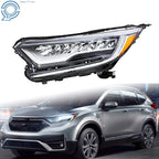 Full LED Built-In Headlights Driver Set for Honda CR-V Touring/Hybrid (2017–2022)