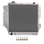 Aluminum Cooling Radiator for Jeep Wrangler (1987–2006) CSF2576 CU2101 4 Row