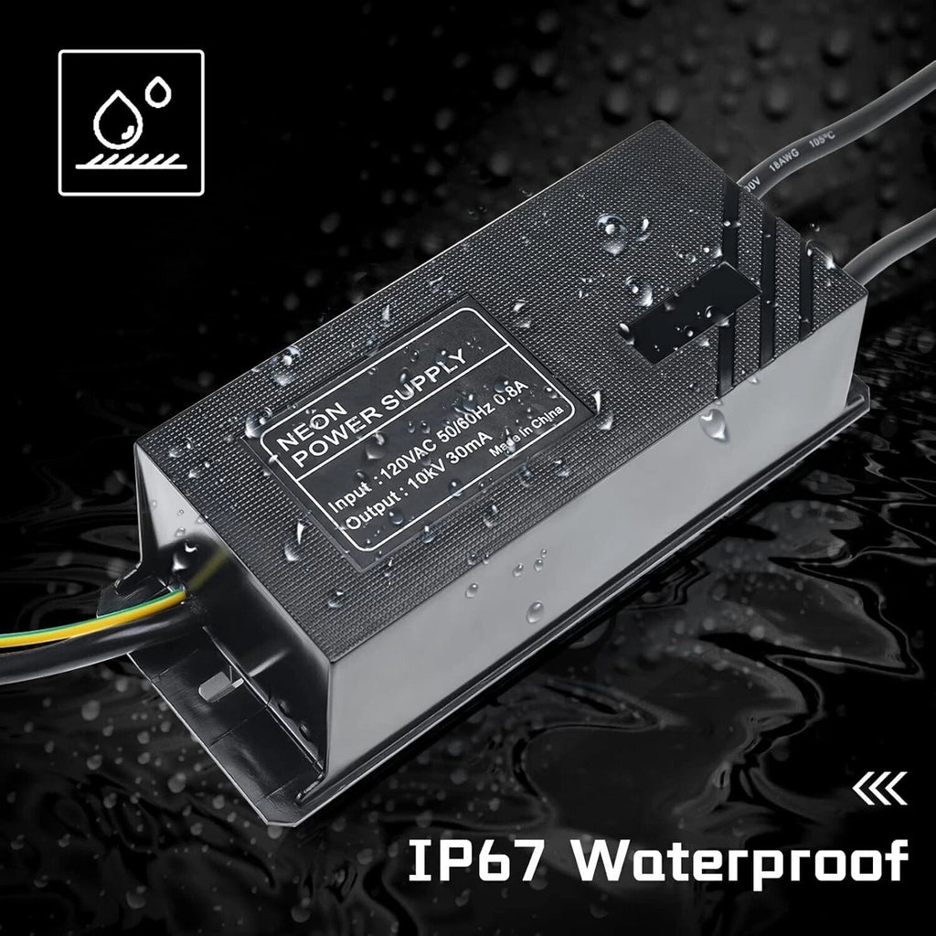 Neon Sign Transformer Power Supply 10KV for LED Neon Lights