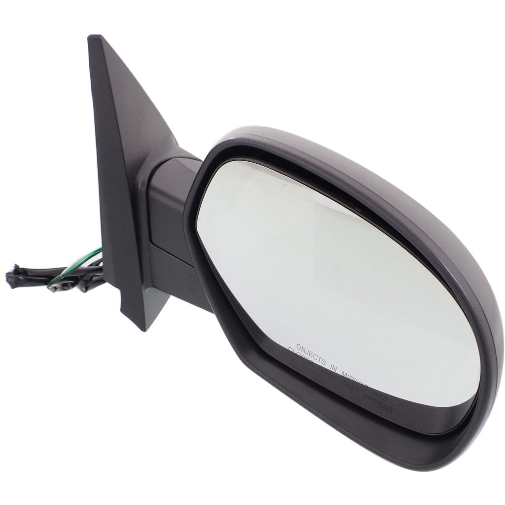 Textured Black Power Heated Side Mirror for Chevy Pickup (Right)