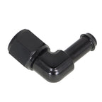 90 Degree 6AN Female Swivel to Barb Hose Fitting Adapter for Universal Use