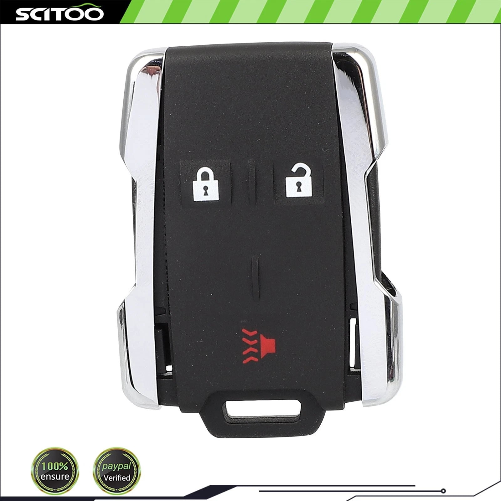 Remote Car Key Shell for Chevrolet Colorado Silverado 1500 (2015–2022) M3N-32337100