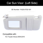Front Left Passenger Side Sun Visor 74320-0T021-B1 for Toyota Venza (2009–2016)