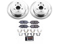 Rear Brake Pad and Rotor Kit for Suzuki Grand Vitara (2009–2013) TG942JH