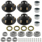 Idler Hub Assembly for Mobile Home Trailer 6000# 6 Lug 6x5.5 Bearings