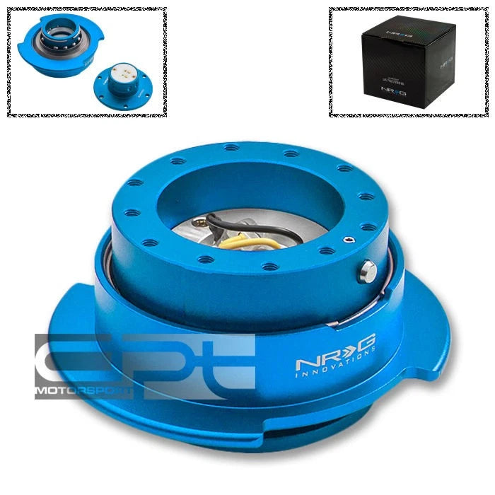 NRG 6-Hole Steering Wheel Quick Release Hub Adapter SRK-250NB for