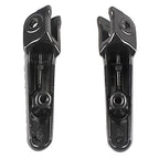 Rider Front Foot Pegs Footrests for Honda CBR600RR (2003-2014) Black