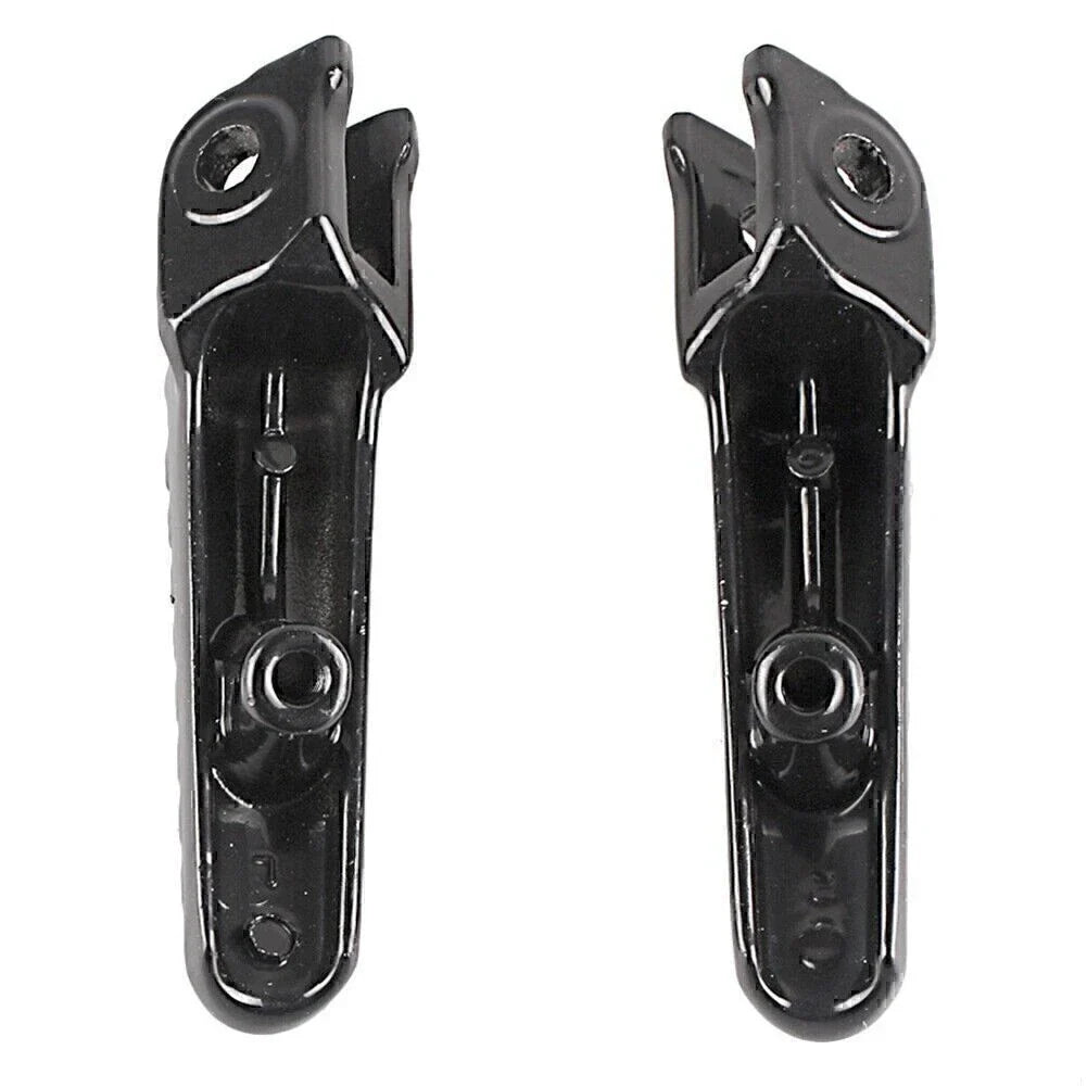 Rider Front Foot Pegs Footrests for Honda CBR600RR (2003-2014) Black