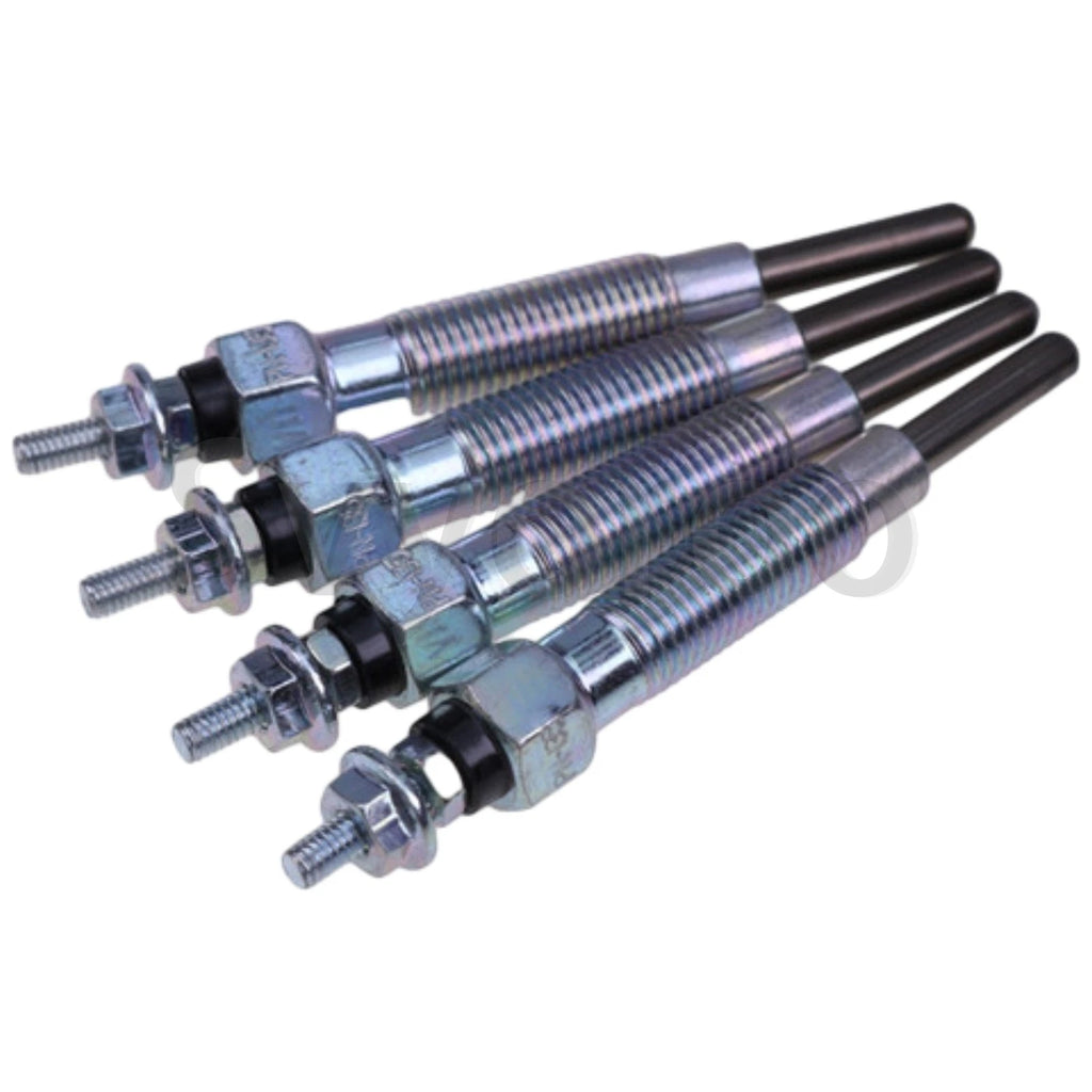 Set of 4 Glow Plugs 11065-63G00 for Nissan TD27 QD32 Forklift