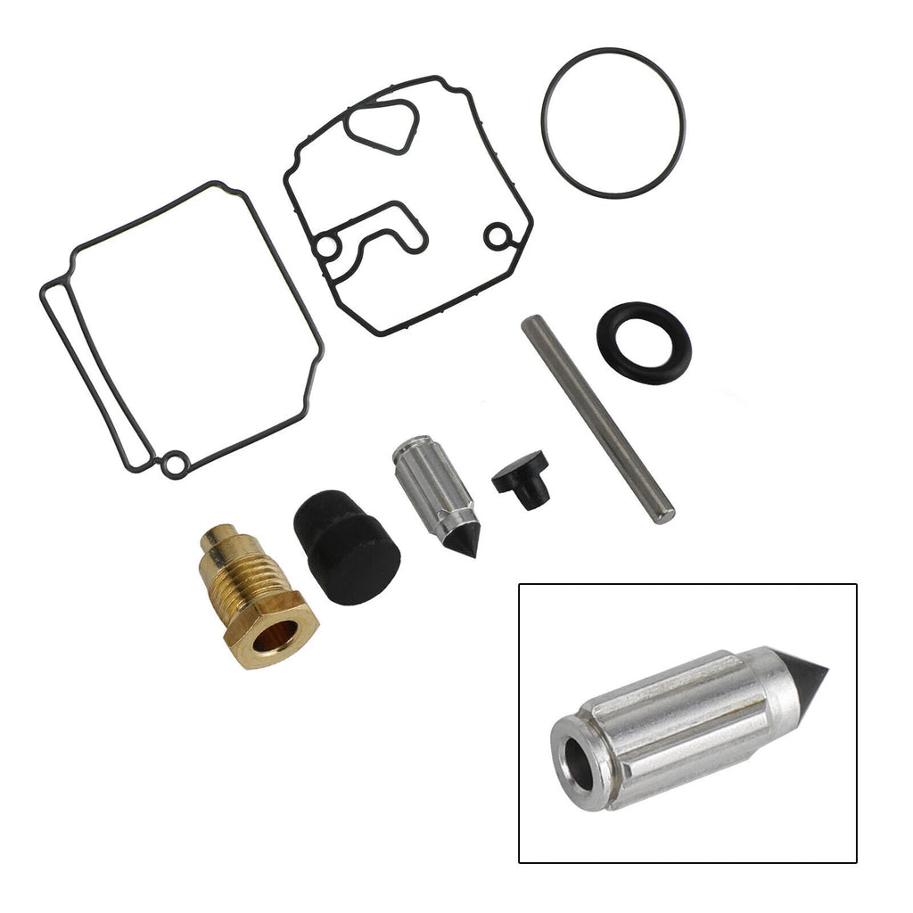 Set of 3 Carburetor Rebuild Kits for Yamaha 75 80 90 HP 2-Stroke (1975–1990) 6H1-W0093-10-00