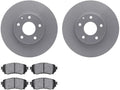 Front Brake Pad and Rotor Kit for Mazda 6 (2016–2019) YH973TT