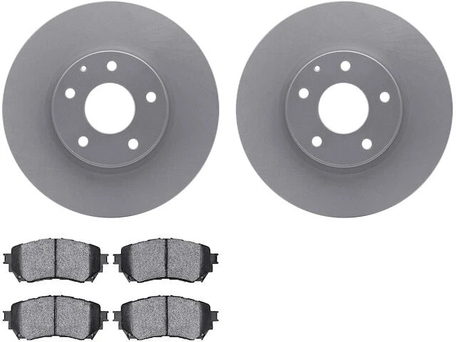 Front Brake Pad and Rotor Kit for Mazda 6 (2016–2019) YH973TT