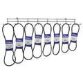 Belt Rack 36" with 8 Hooks for A-BR1-AI