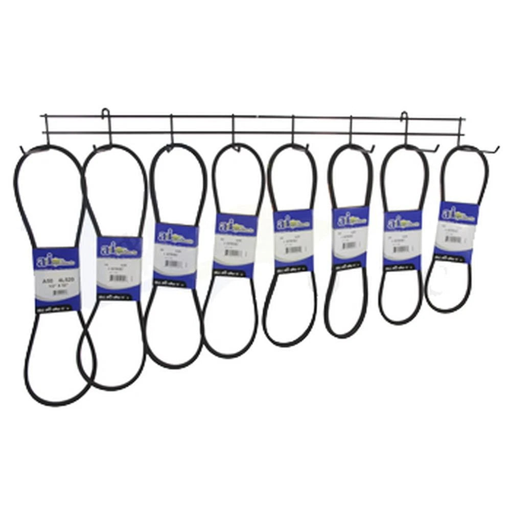 Belt Rack 36" with 8 Hooks for A-BR1-AI