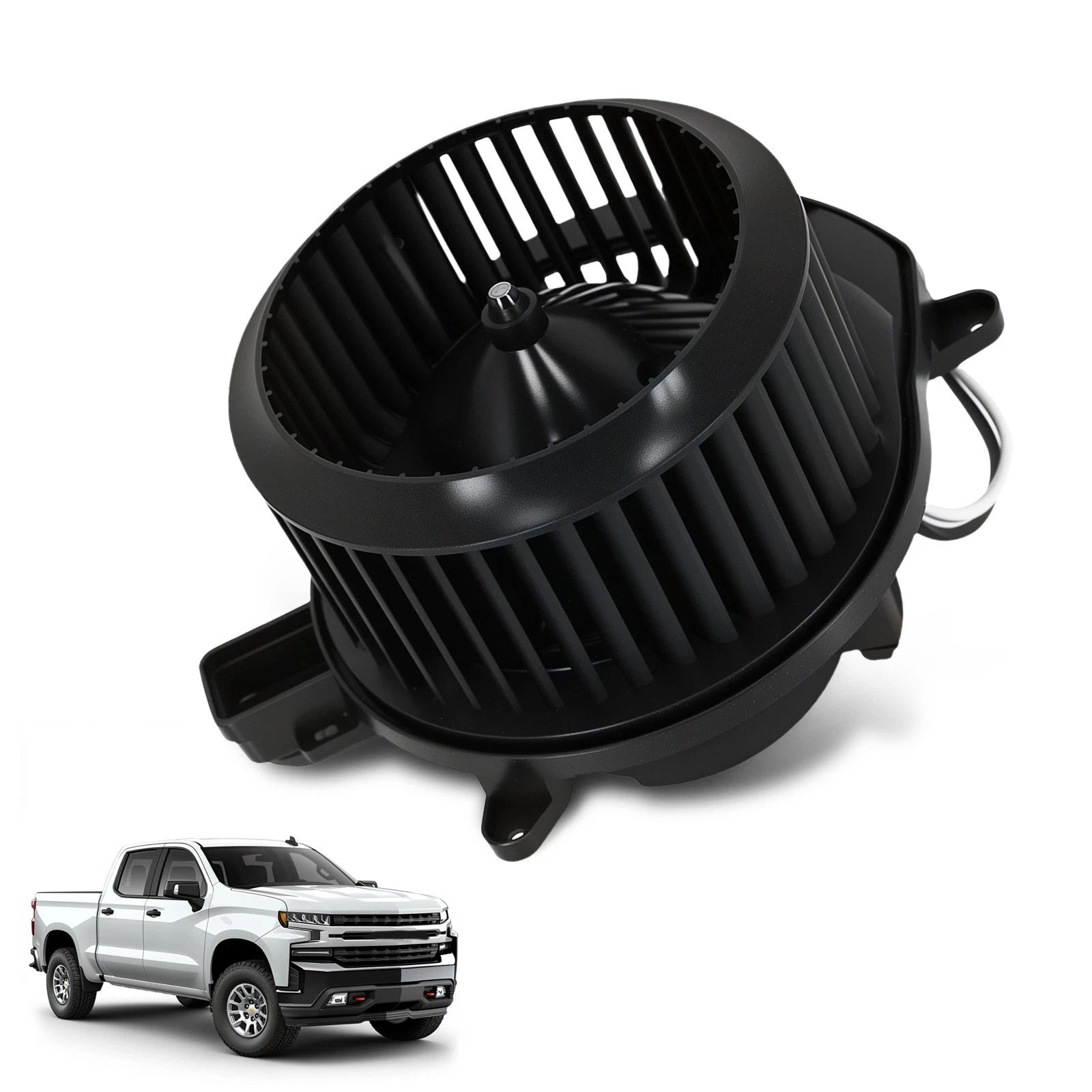 HVAC Heater Blower Motor Fan Assembly for Chevy Silverado 1500 (2019–2021)