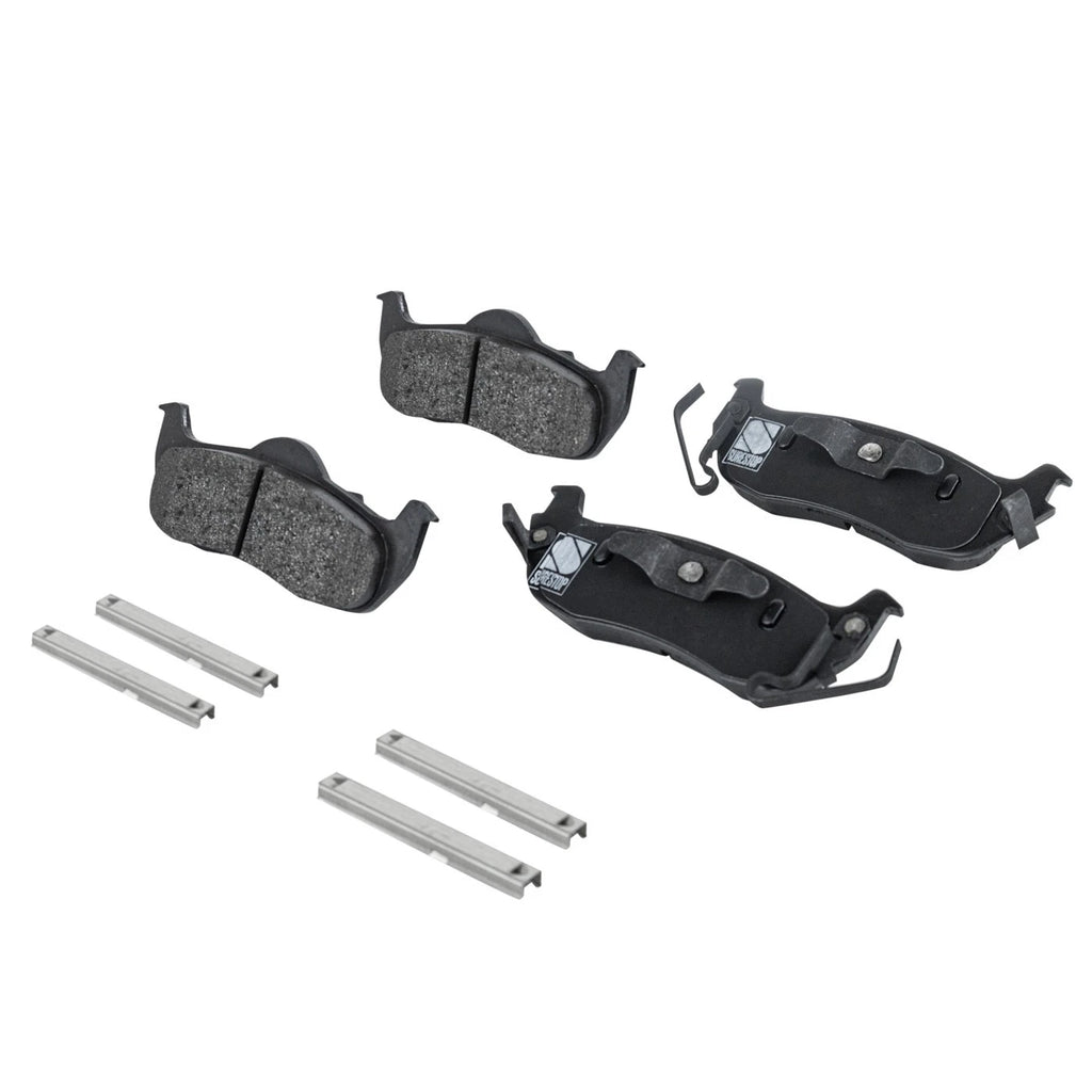 Brake Disc and Pad Kit for Nissan Titan (2008–2015) Front and Rear