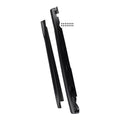 Exterior Side Panel Kit for Ford Focus (2012–2017) Black Plastic
