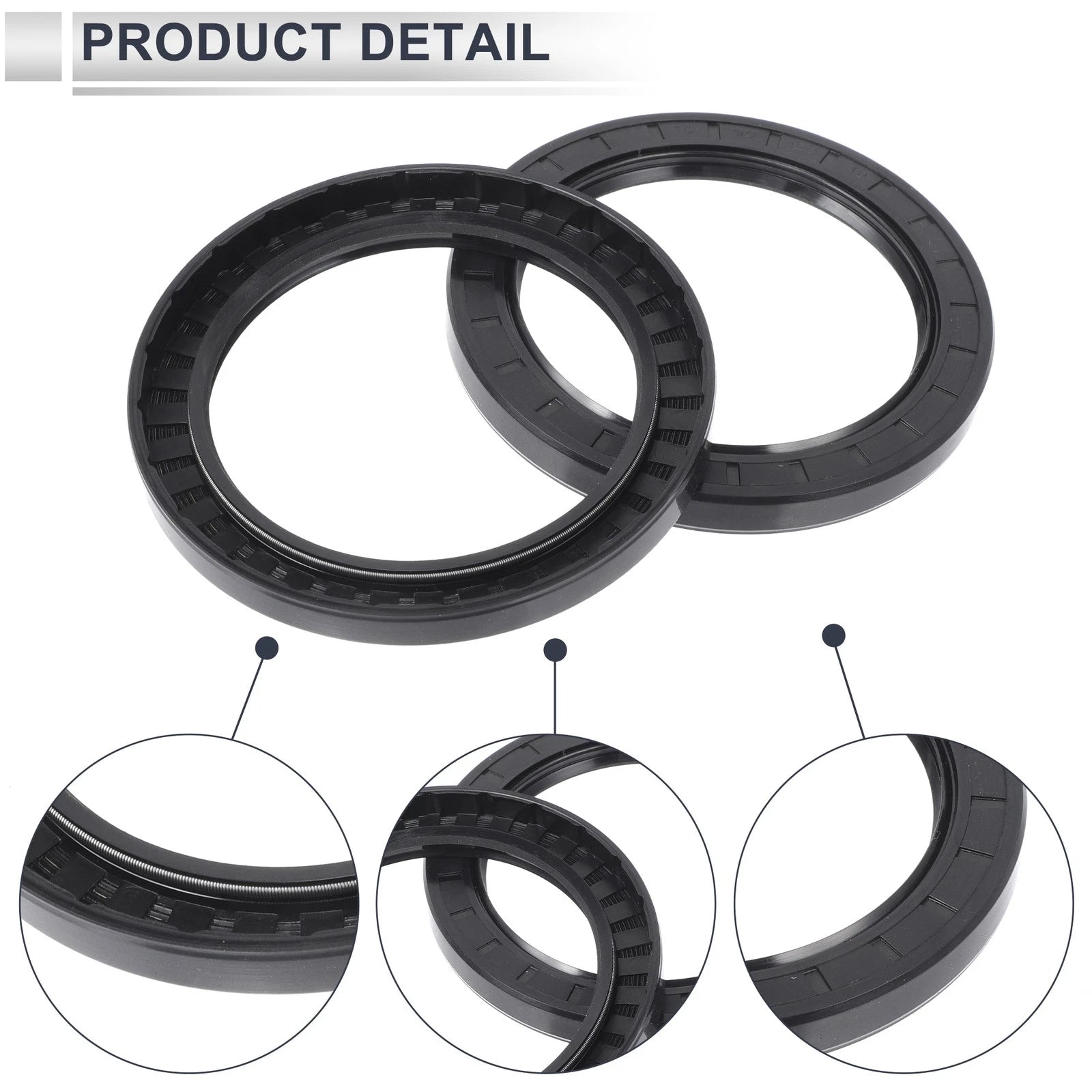 Set of 5 Oil Seal Rotary Shaft Seal NBR Rubber 90x120x12mm