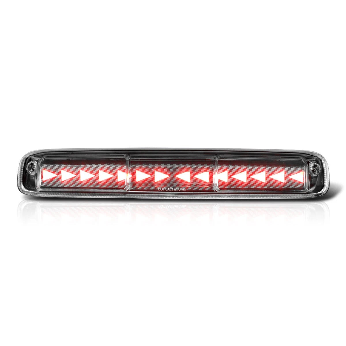 Sequential Triangle LED Third Tail Brake Light for Silverado/Sierra (1999–2007)