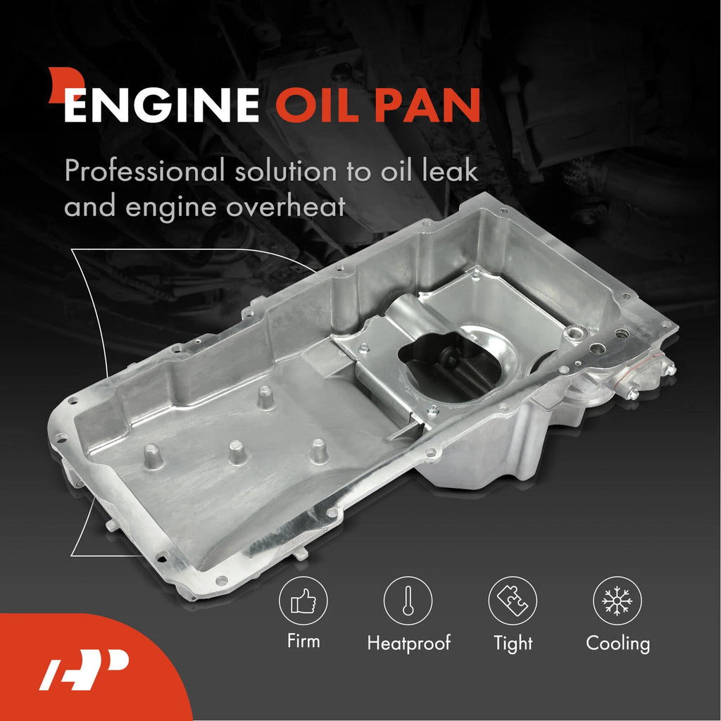 Engine Oil Pan for GMC Sierra 1500, Chevy Silverado, Cadillac