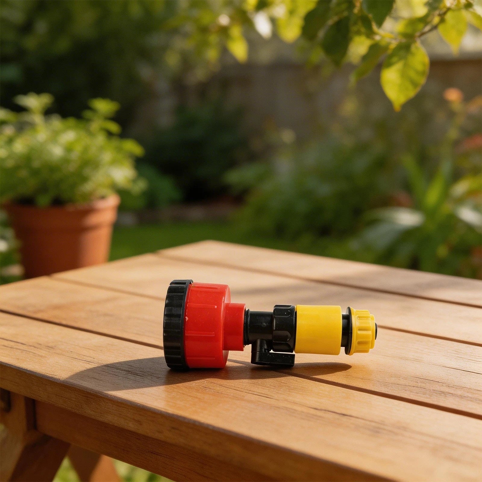 Watering Wand 400 Mesh 4 Tap with Shutoff Valve for Delicate Plants Care