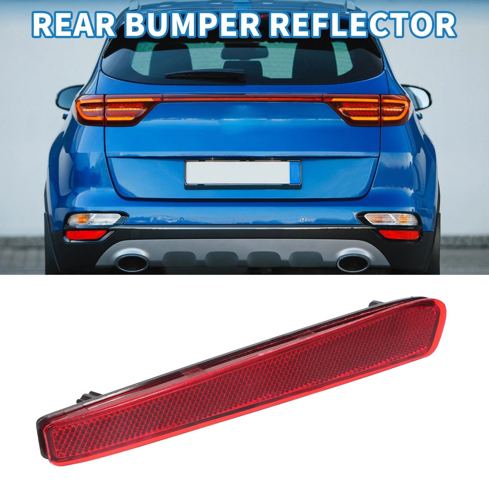 Rear Left Side Bumper Reflector No. 8192012120 for Toyota Corolla (2020–2023)