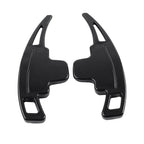 Black Steering Wheel Paddle Shifter Extensions for Benz A B C E M R S CLA CLS GLA