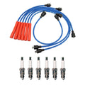 NGK Wire Set & Denso 6 Iridium TT Spark Plugs for Camaro Jimmy Malibu (1990–2002)